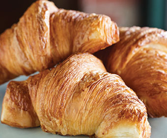 Croissants artisan baking